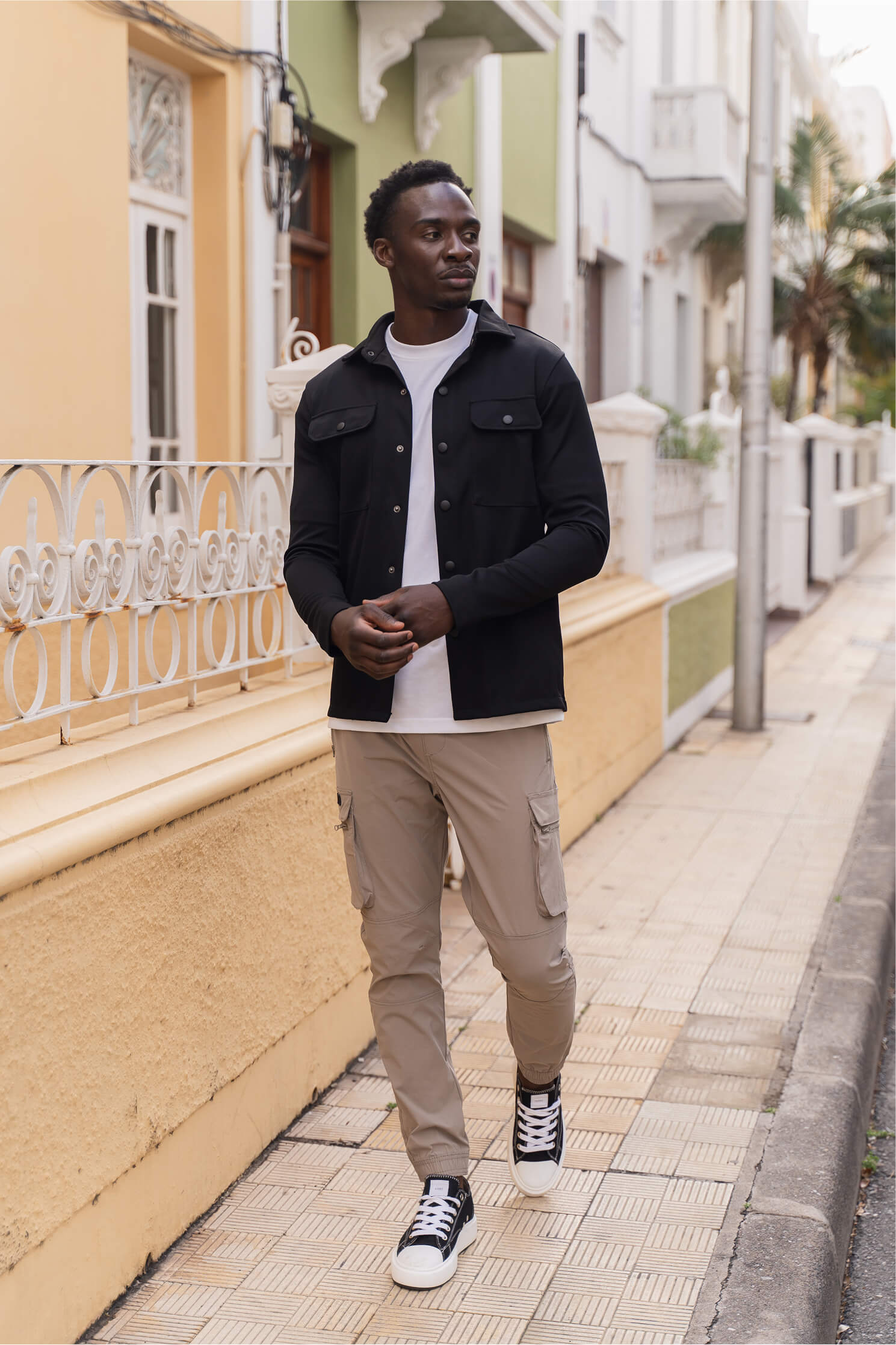 Aspect Überhemd Schwarz