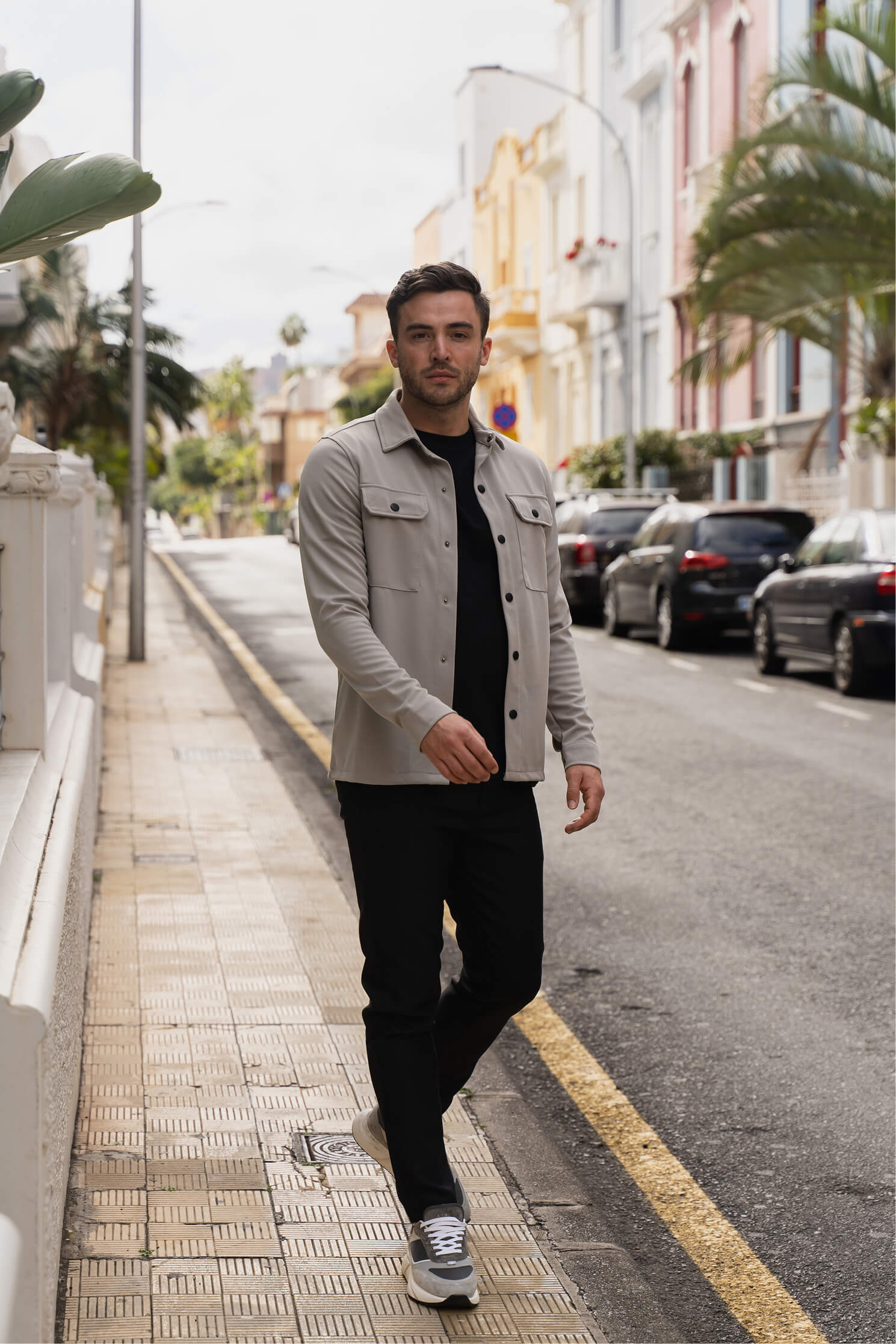 Aspect Überhemd Grau