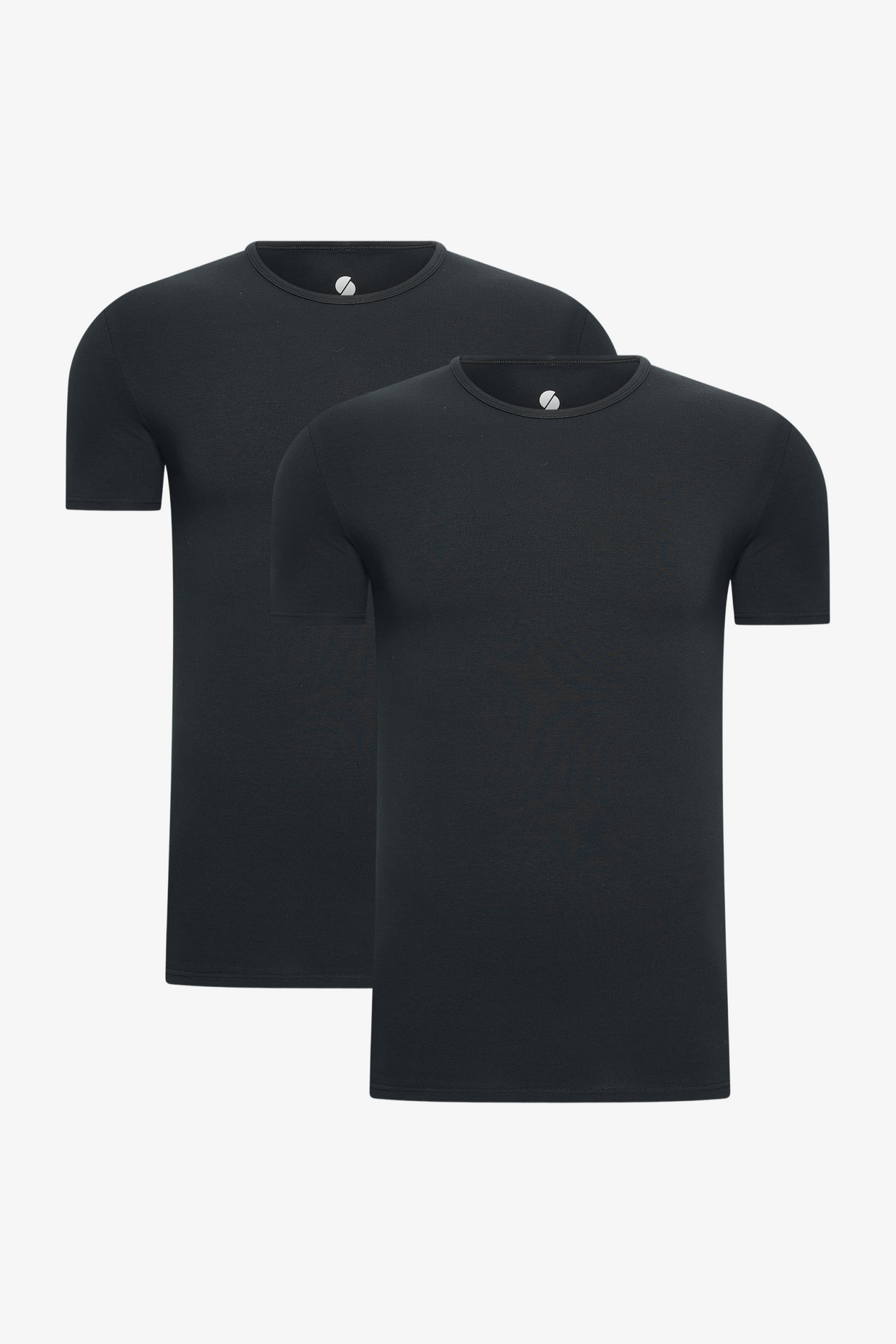 Focus 2er-Pack Unterhemd Schwarz