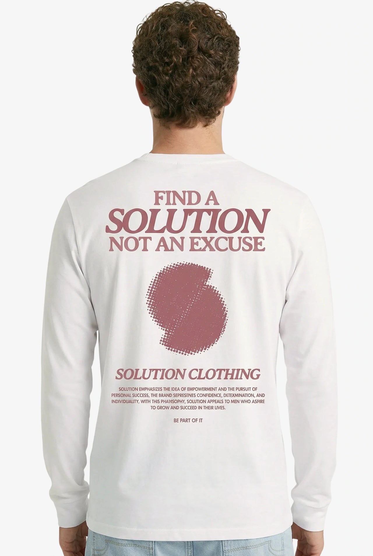 Creative Longsleeve T-Shirt White