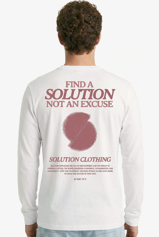 Creative Longsleeve T-Shirt White