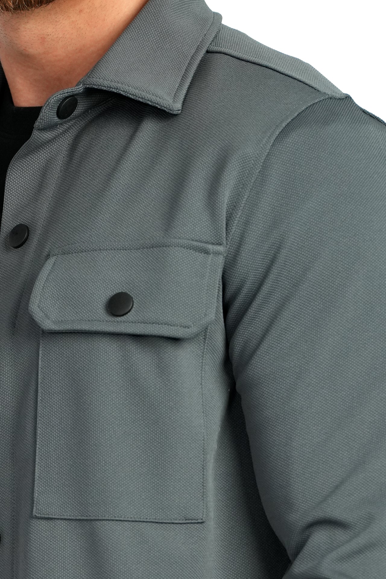 Aspect Overshirt Anthrazit