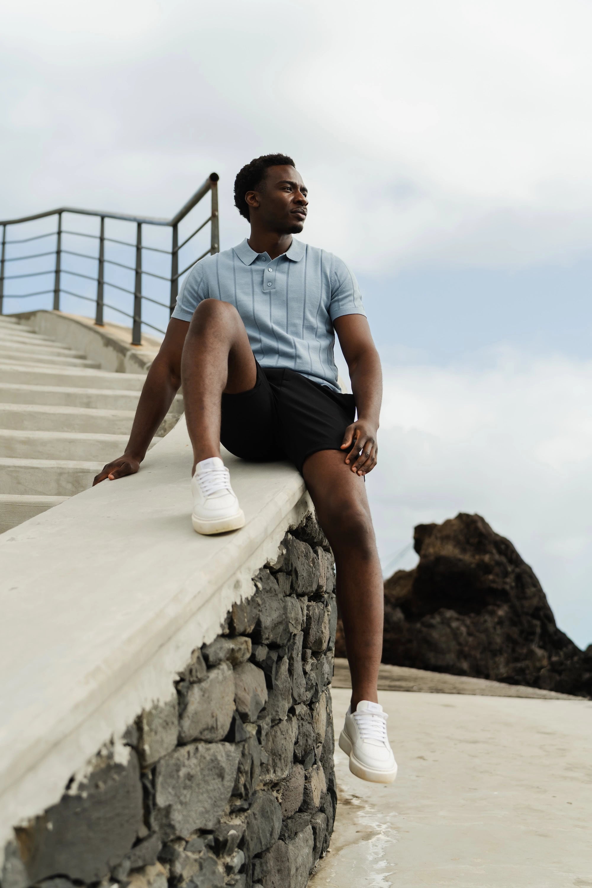 Edge Polo Light Blue - Outlet