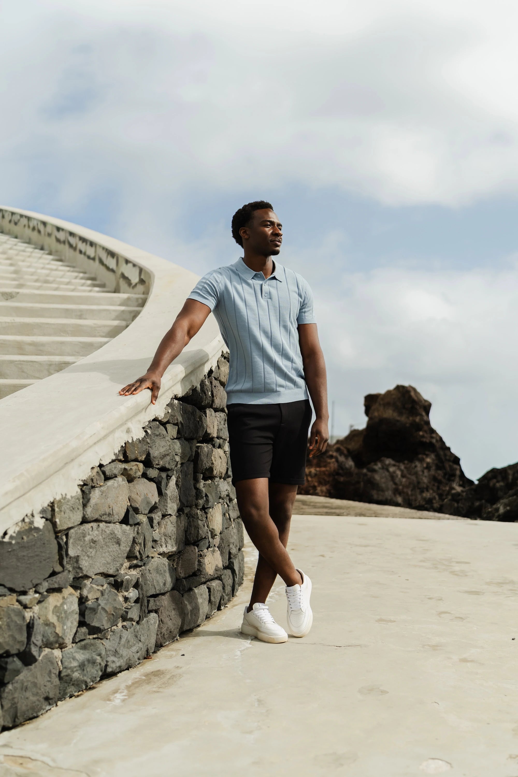 Edge Polo Light Blue - Outlet