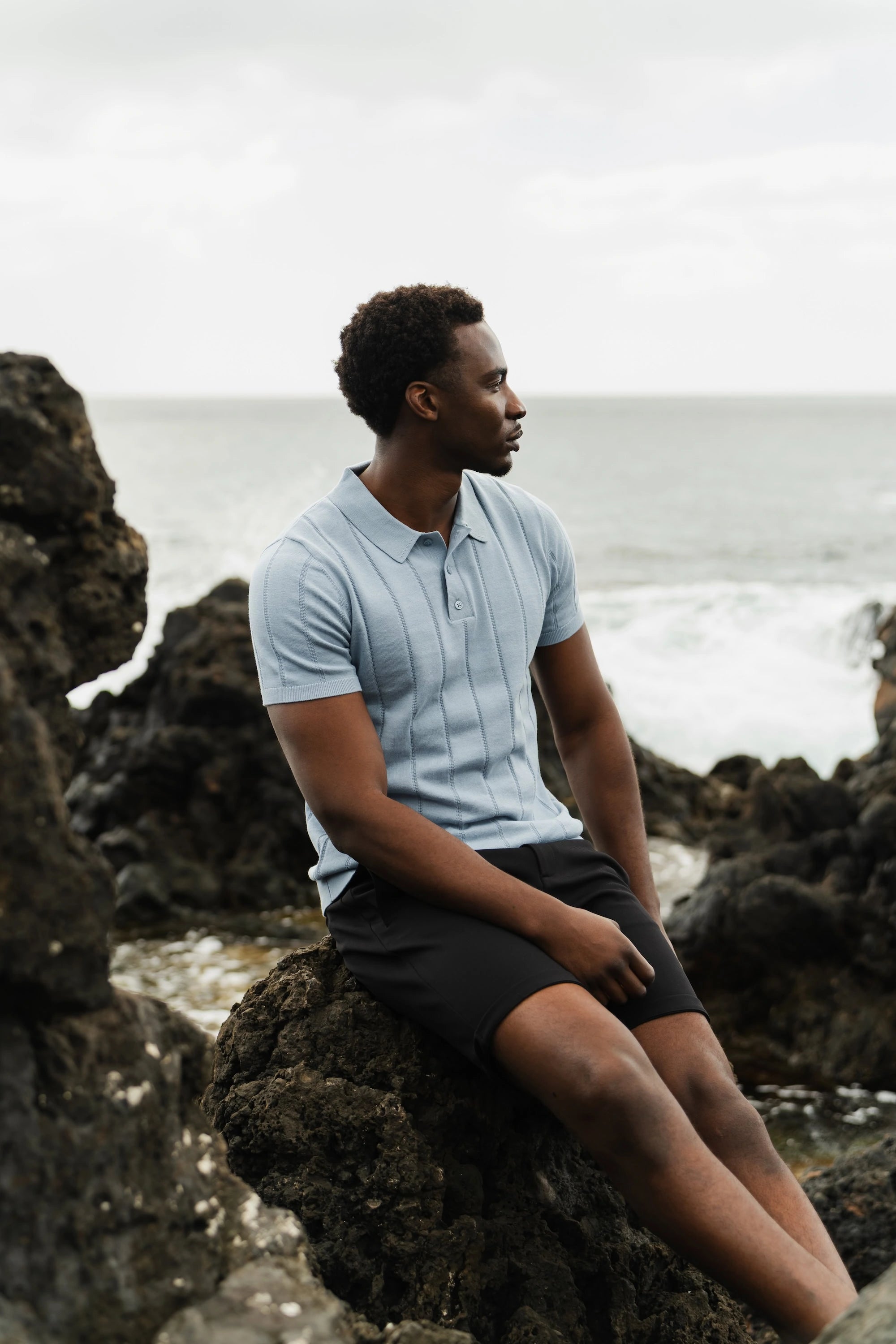 Edge Polo Light Blue - Outlet