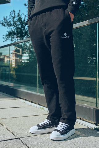 Logo-Sweatpants Schwarz