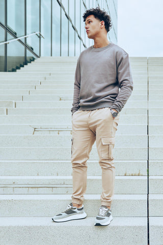 Cargohose Henry Beige