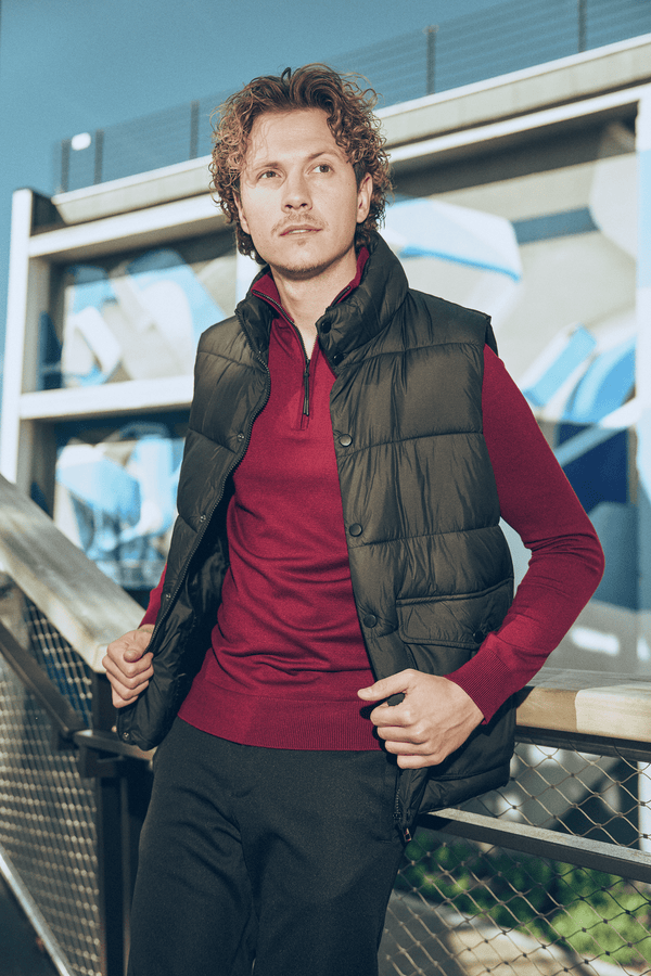 True bodywarmer Black