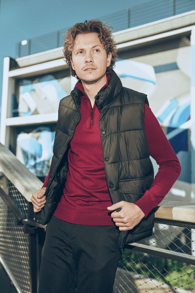 True Bodywarmer Schwarz