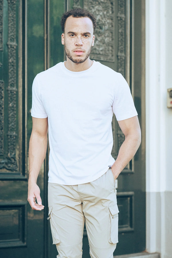 Alpha Basic T-Shirt Regular Fit White