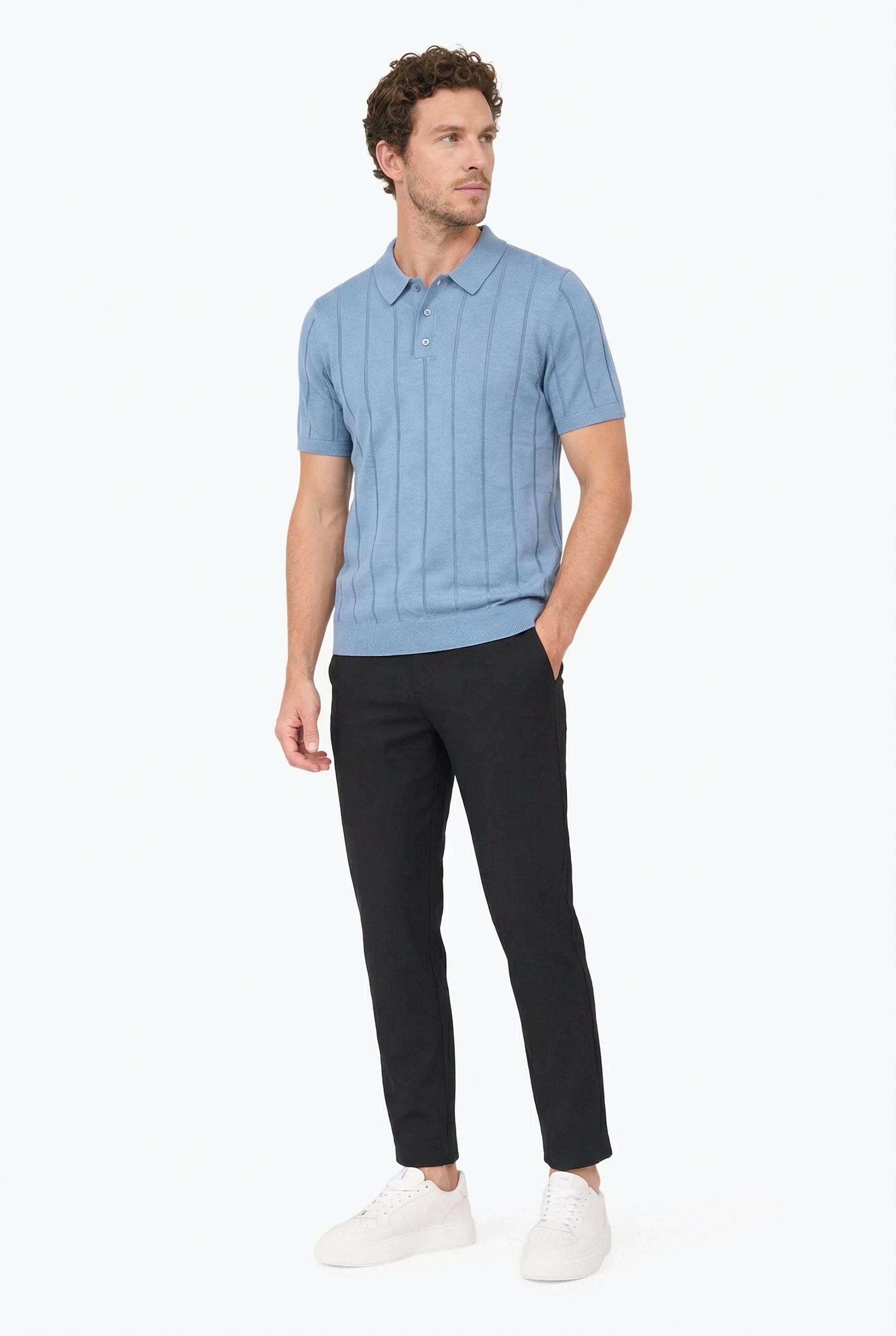 Edge Polo Light Blue - Outlet