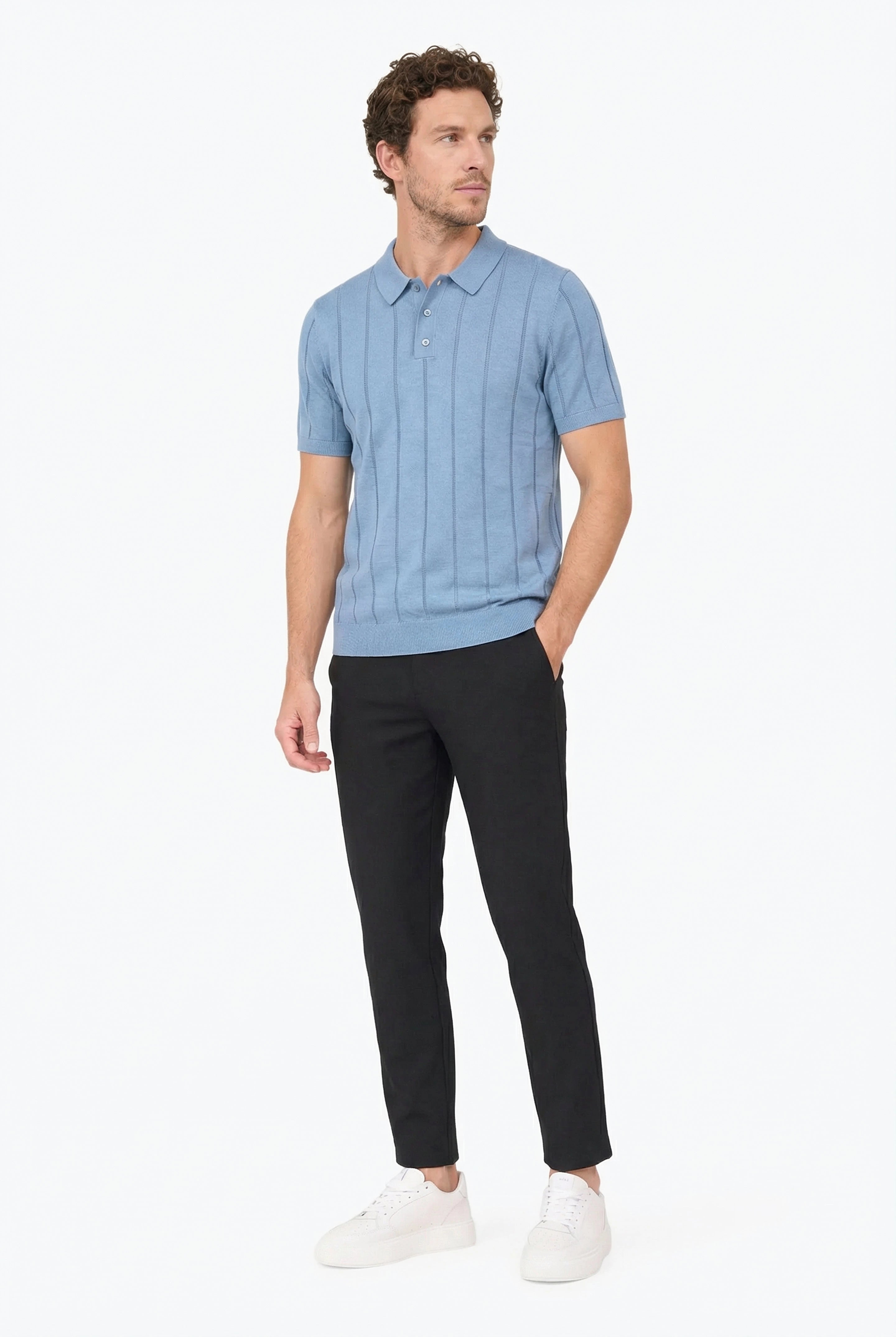Edge Polo Light Blue - Outlet