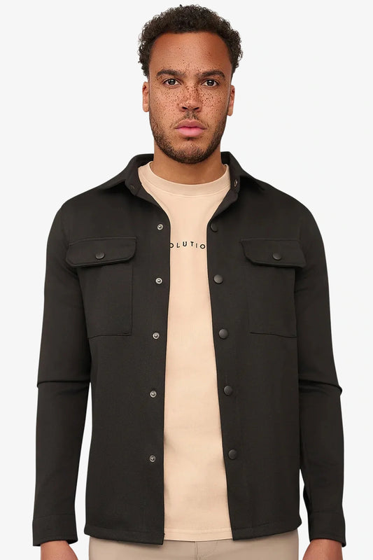 Aspect Überhemd Schwarz