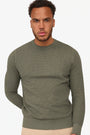 Skyline Waffelpullover Dunkelmarine