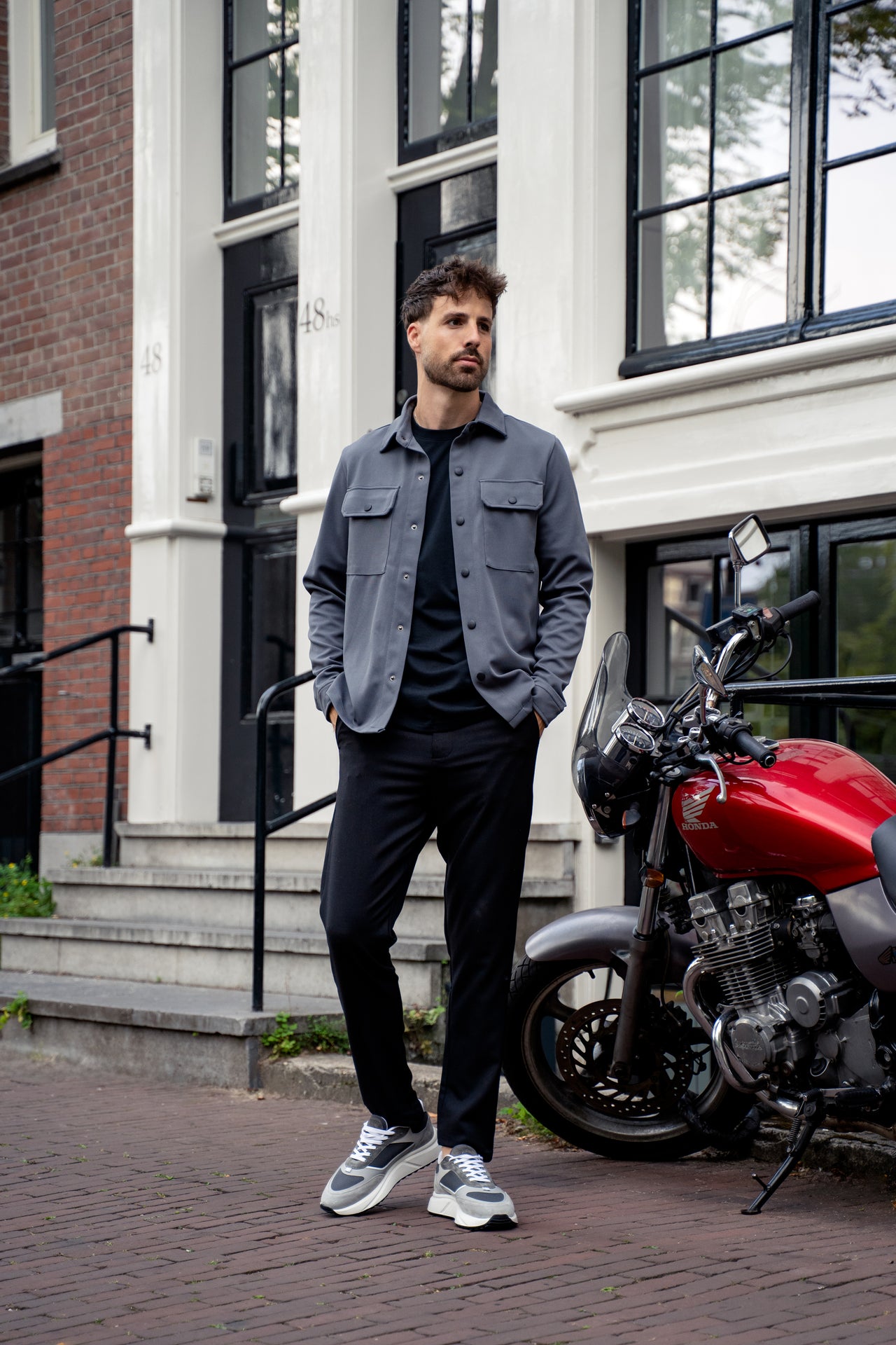 Aspect Overshirt Anthrazit