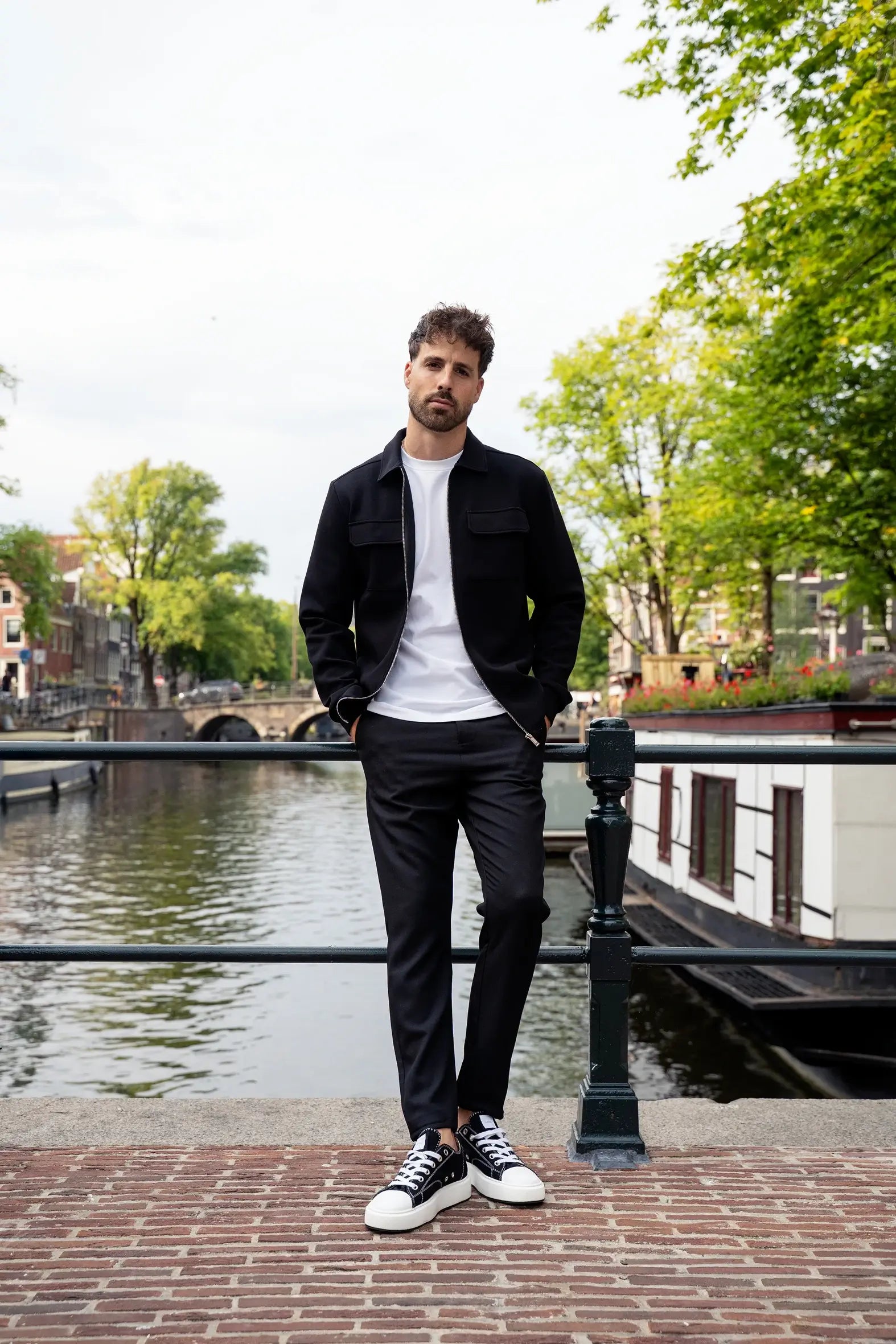 Craft Zipper Overshirt Schwarz