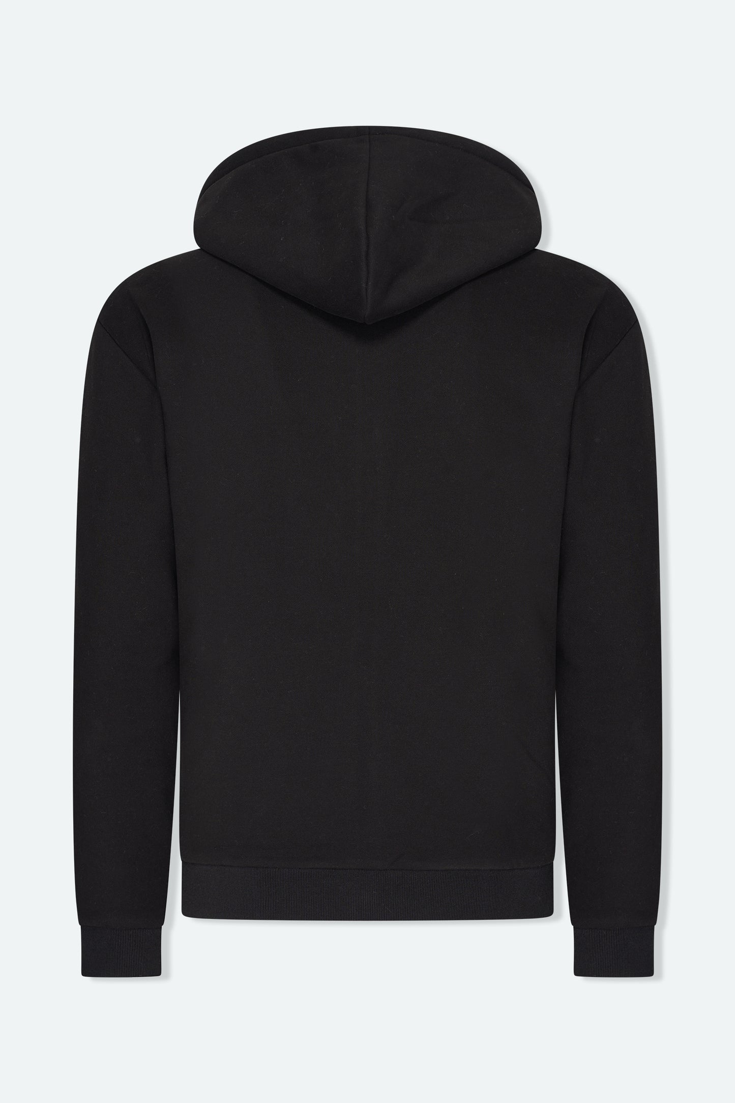 Essential Reißverschluss-Hoodie Schwarz