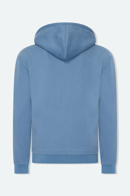 Essential Zipper Hoodie Raf Blue