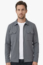 Shift Zipper Overshirt Grey
