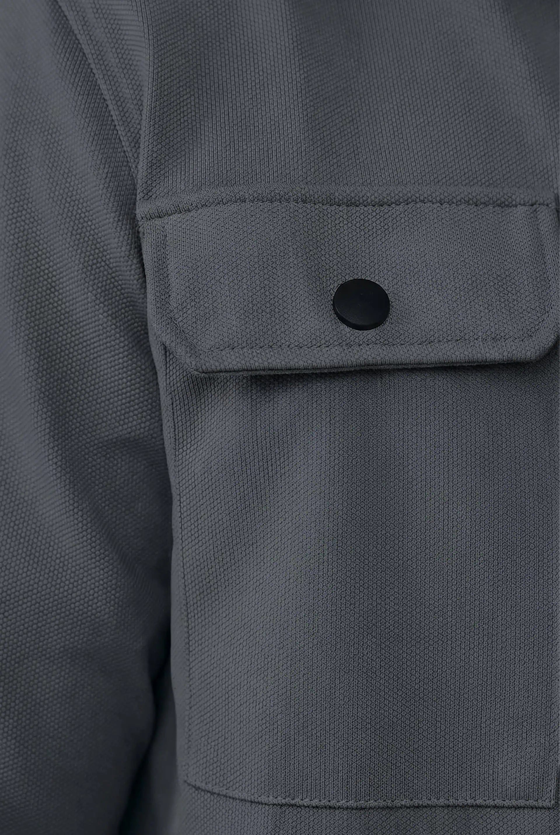 Shift Zipper Overshirt Antraciet