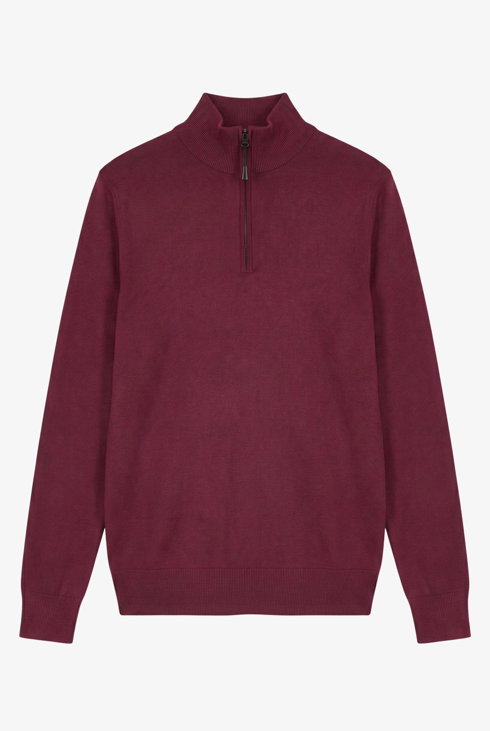 Zipper pullover Simon Bordeaux
