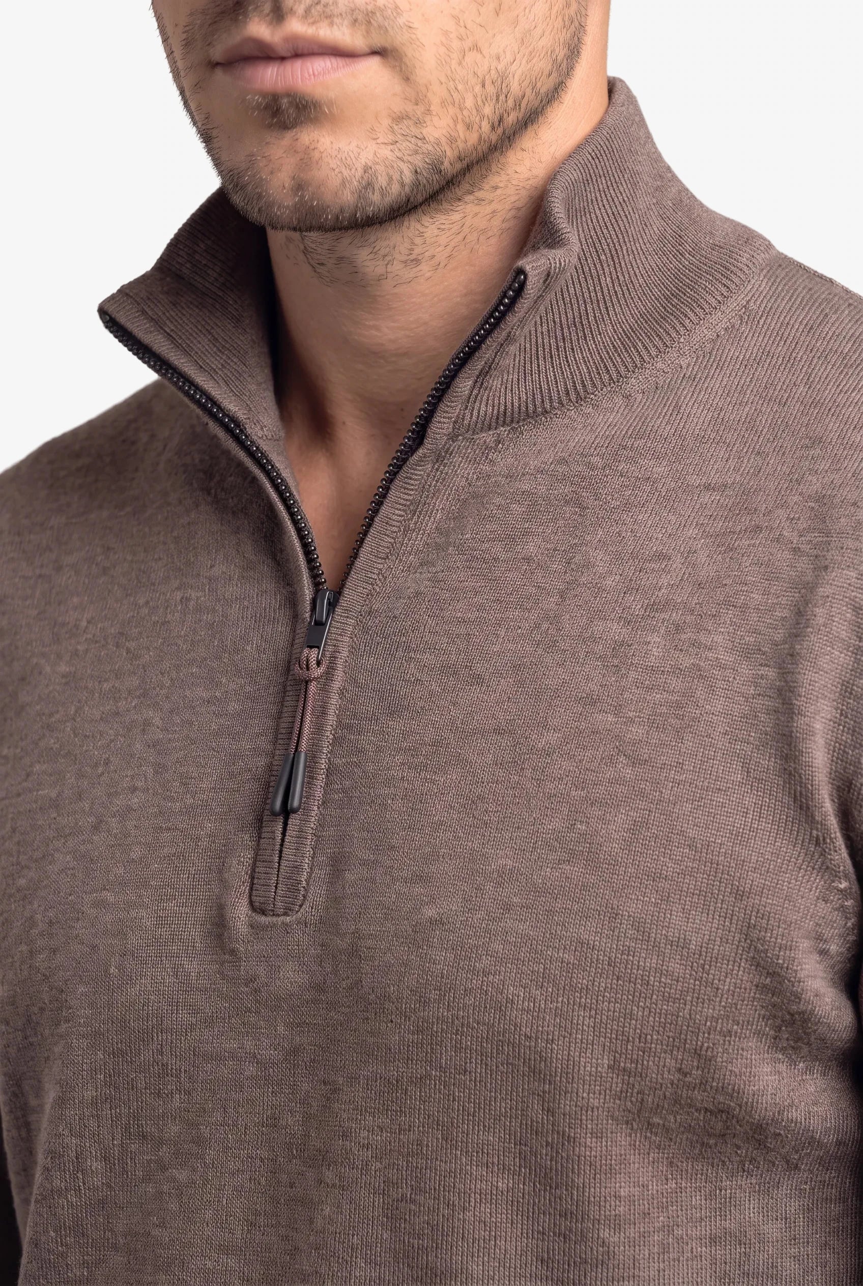 Zipper pullover Simon Dark Navy