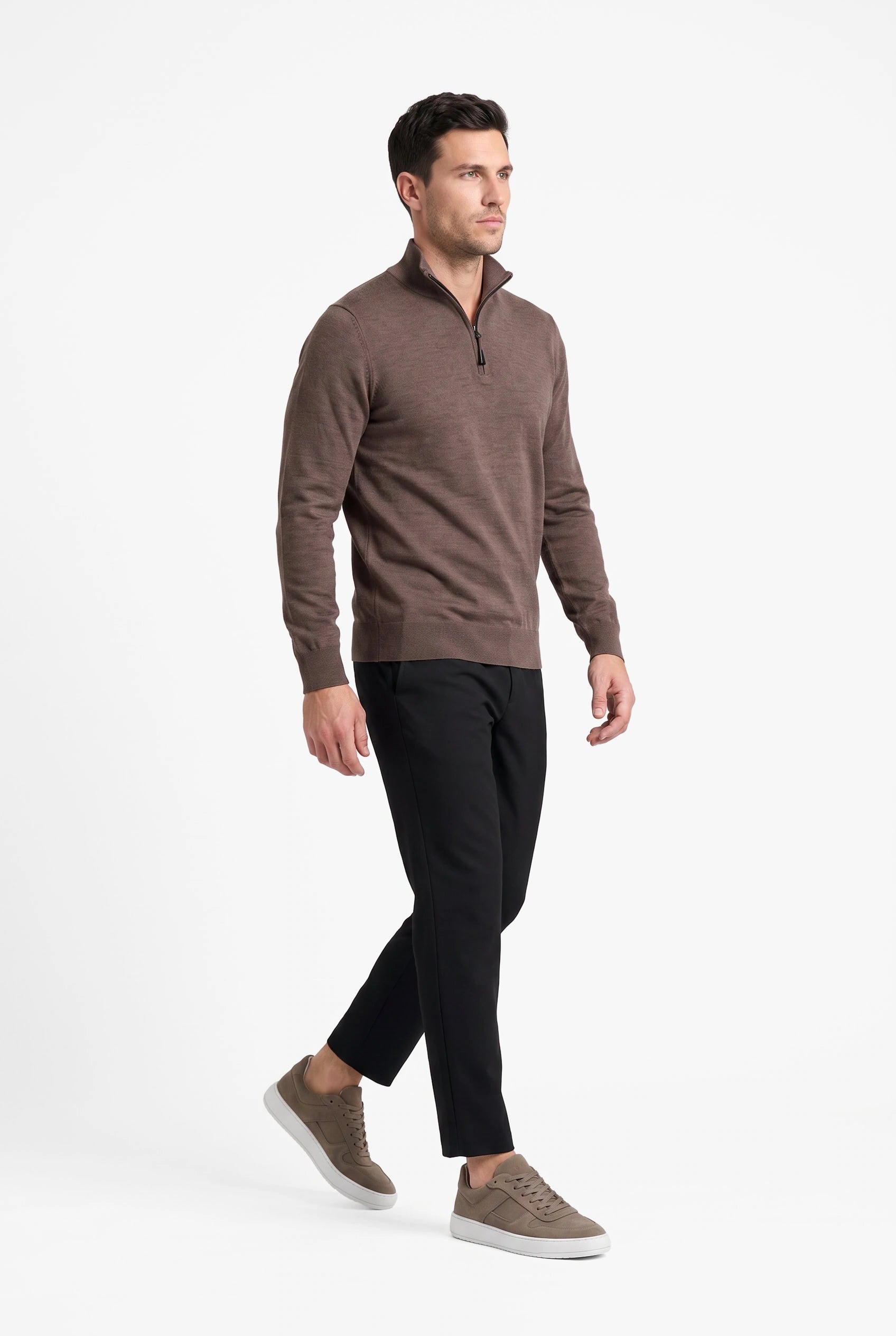 Zipper pullover Simon Dark Navy