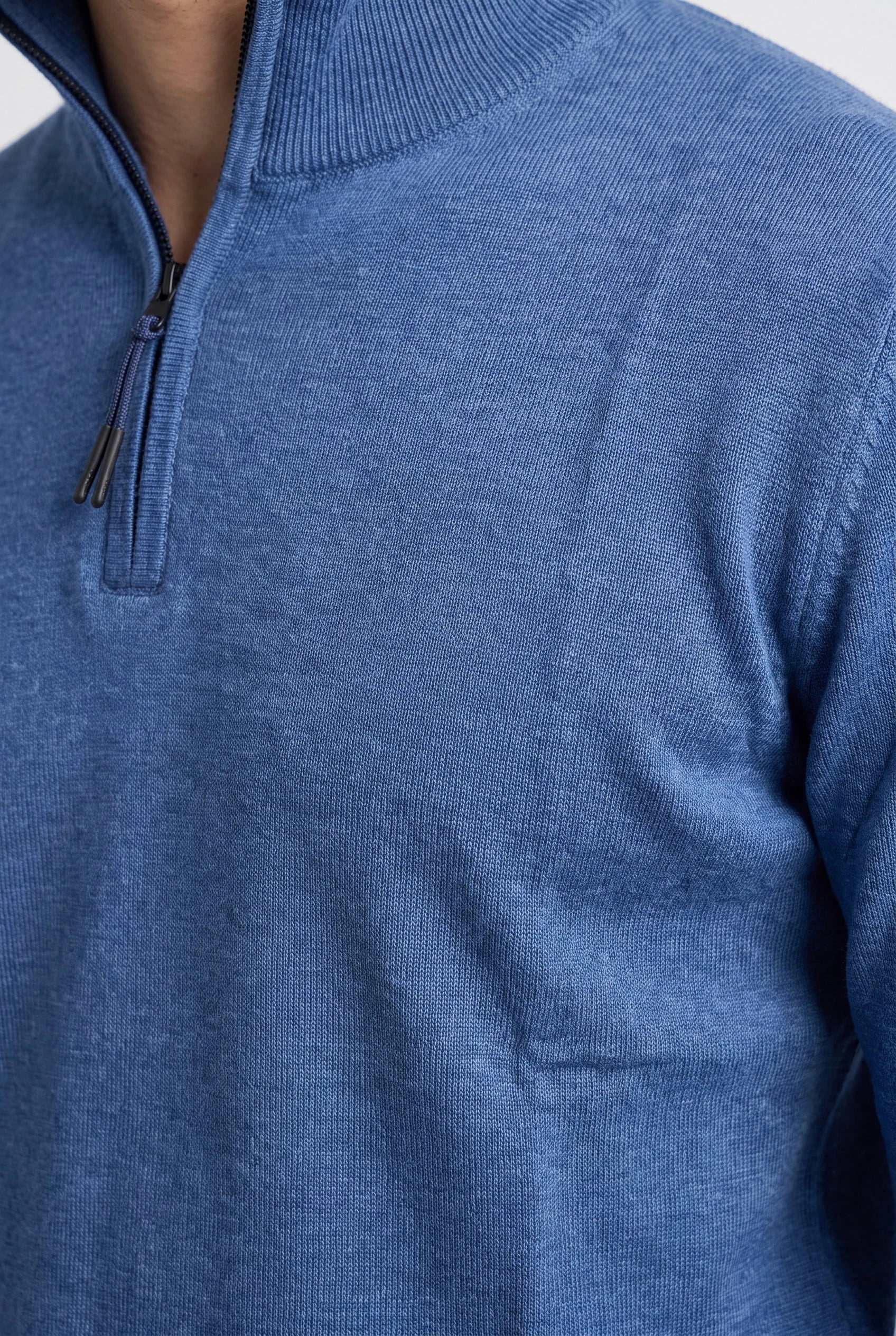 Zipper pullover Simon Dark Navy
