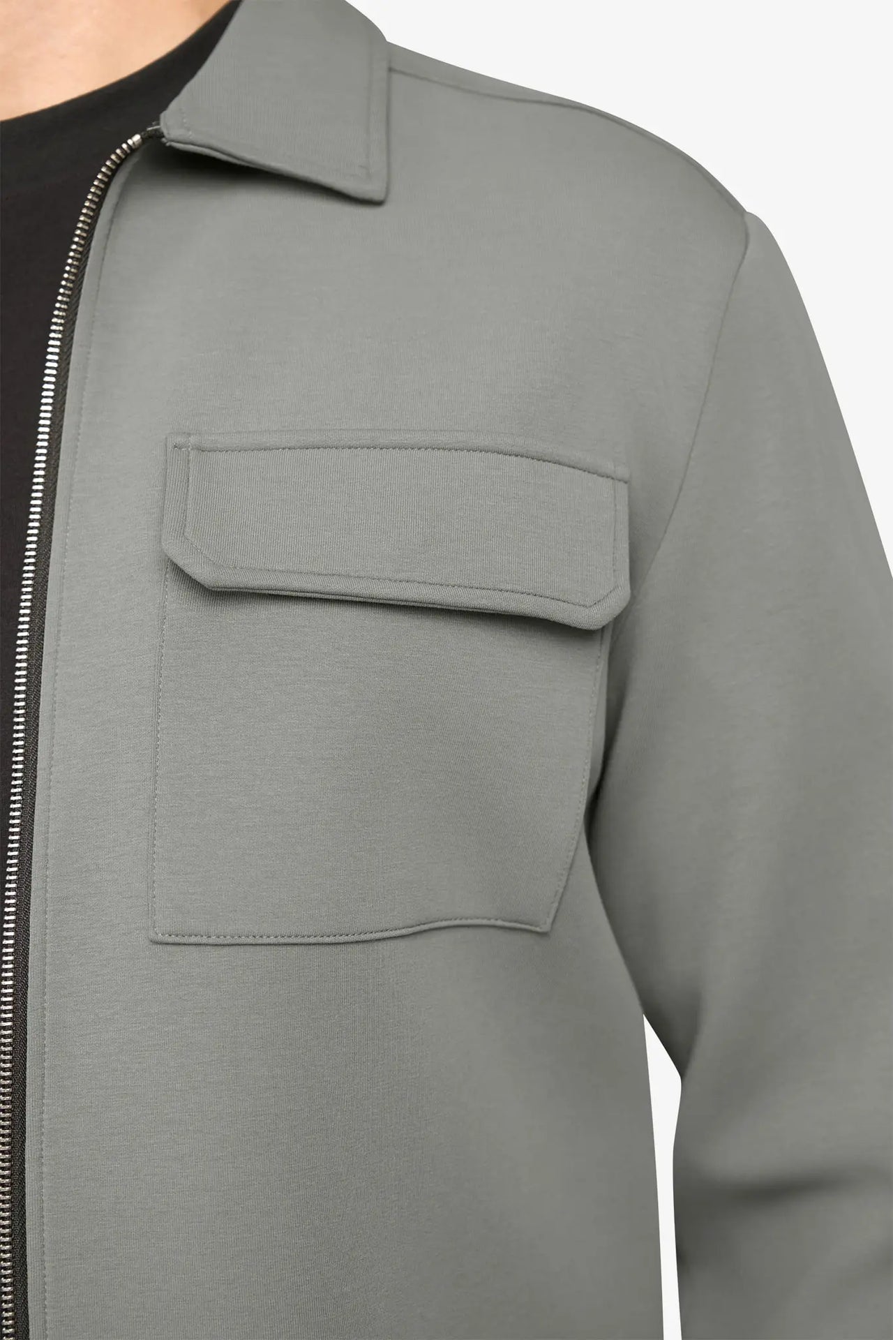 Craft Zipper Overshirt Grau