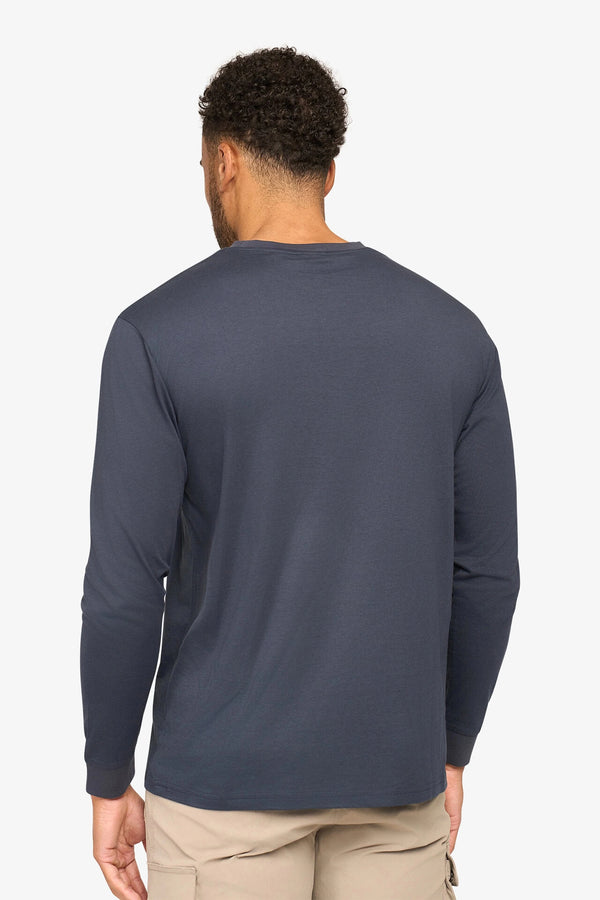 Essential Longsleeve T-Shirt Navy