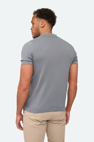 Polo-Reißverschluss Raf Blau