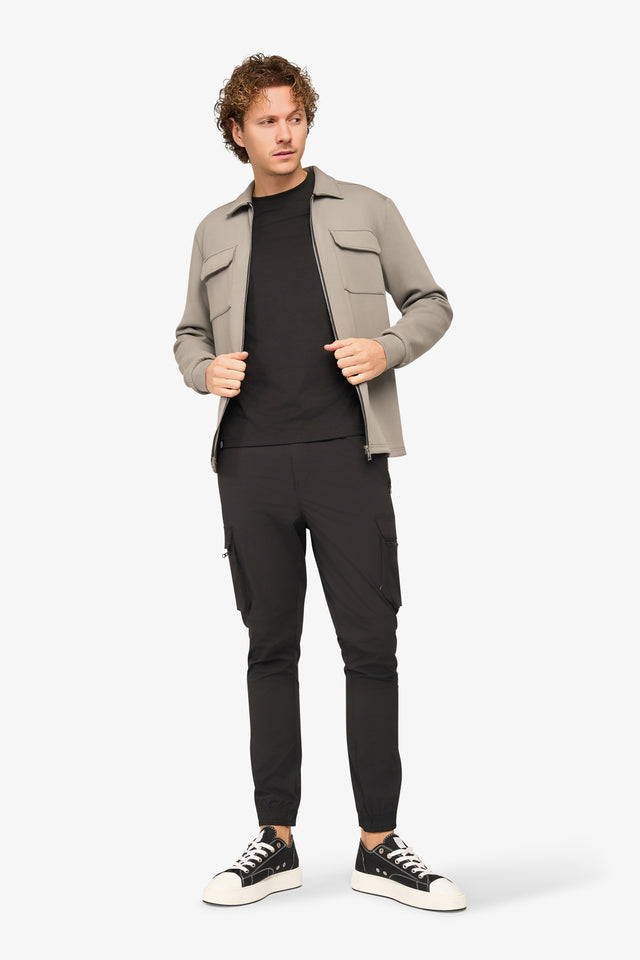 Craft Zipper Overshirt Grau