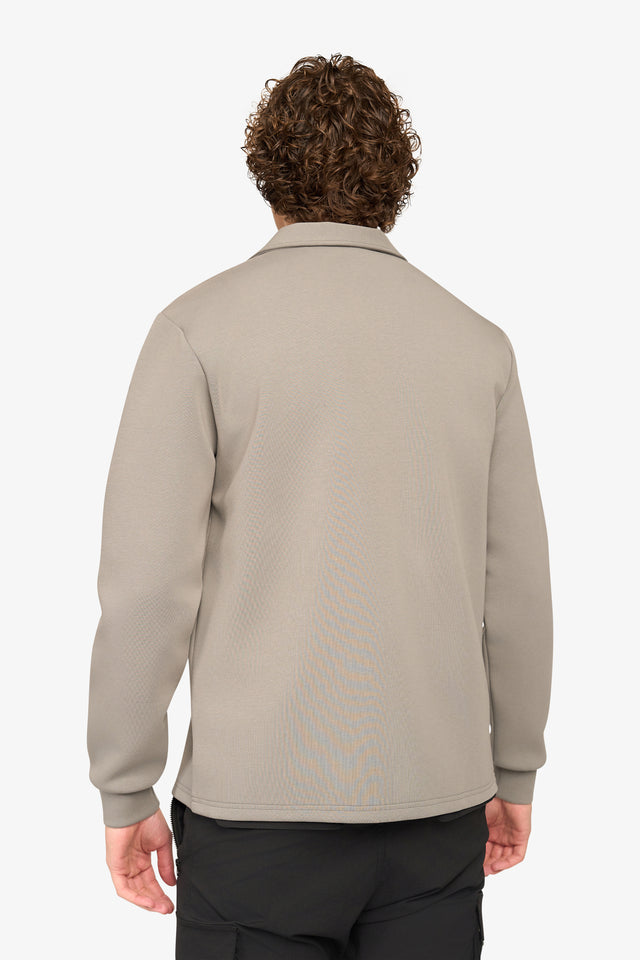 Craft Zipper Overshirt Grau
