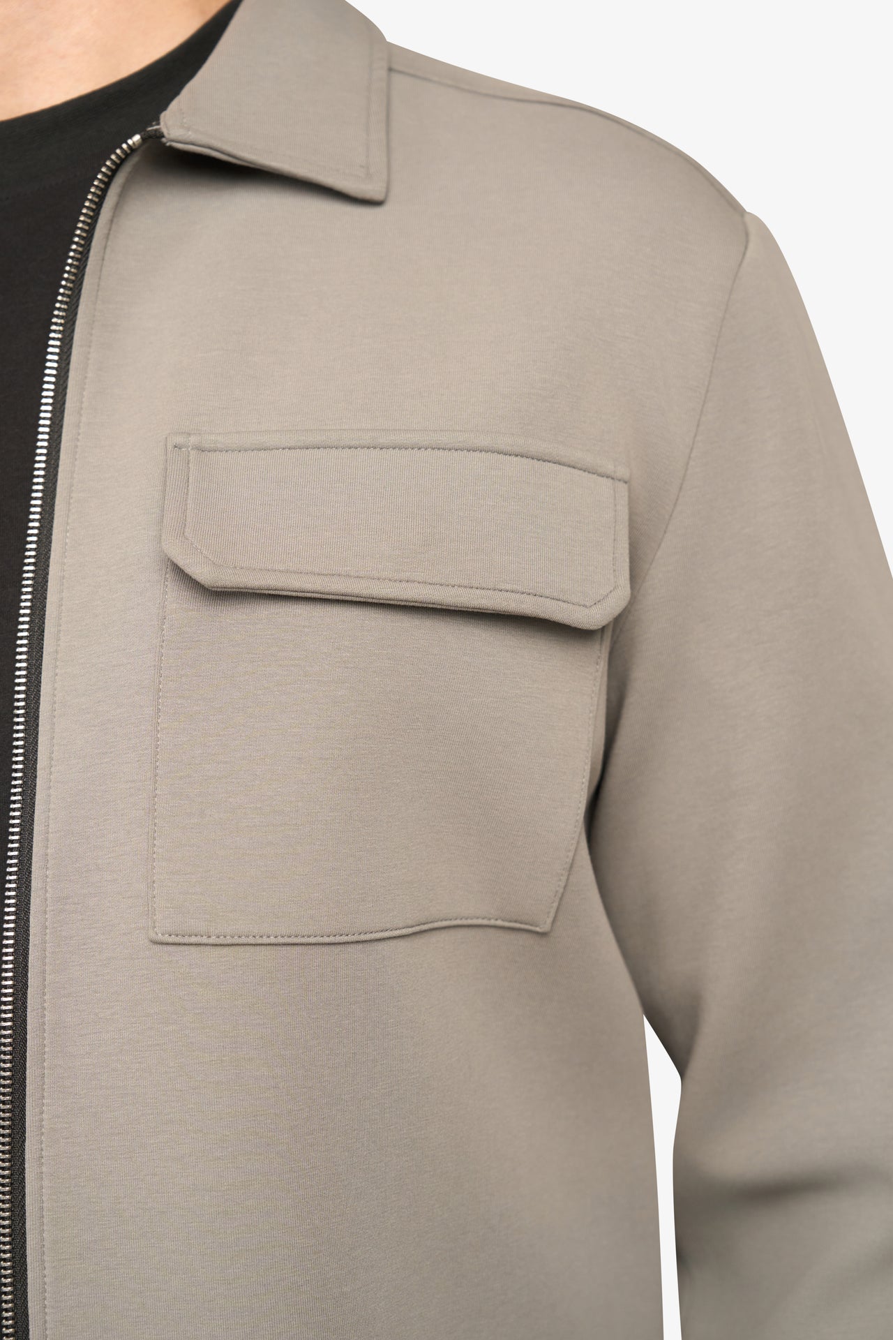 Craft Zipper Overshirt Grau