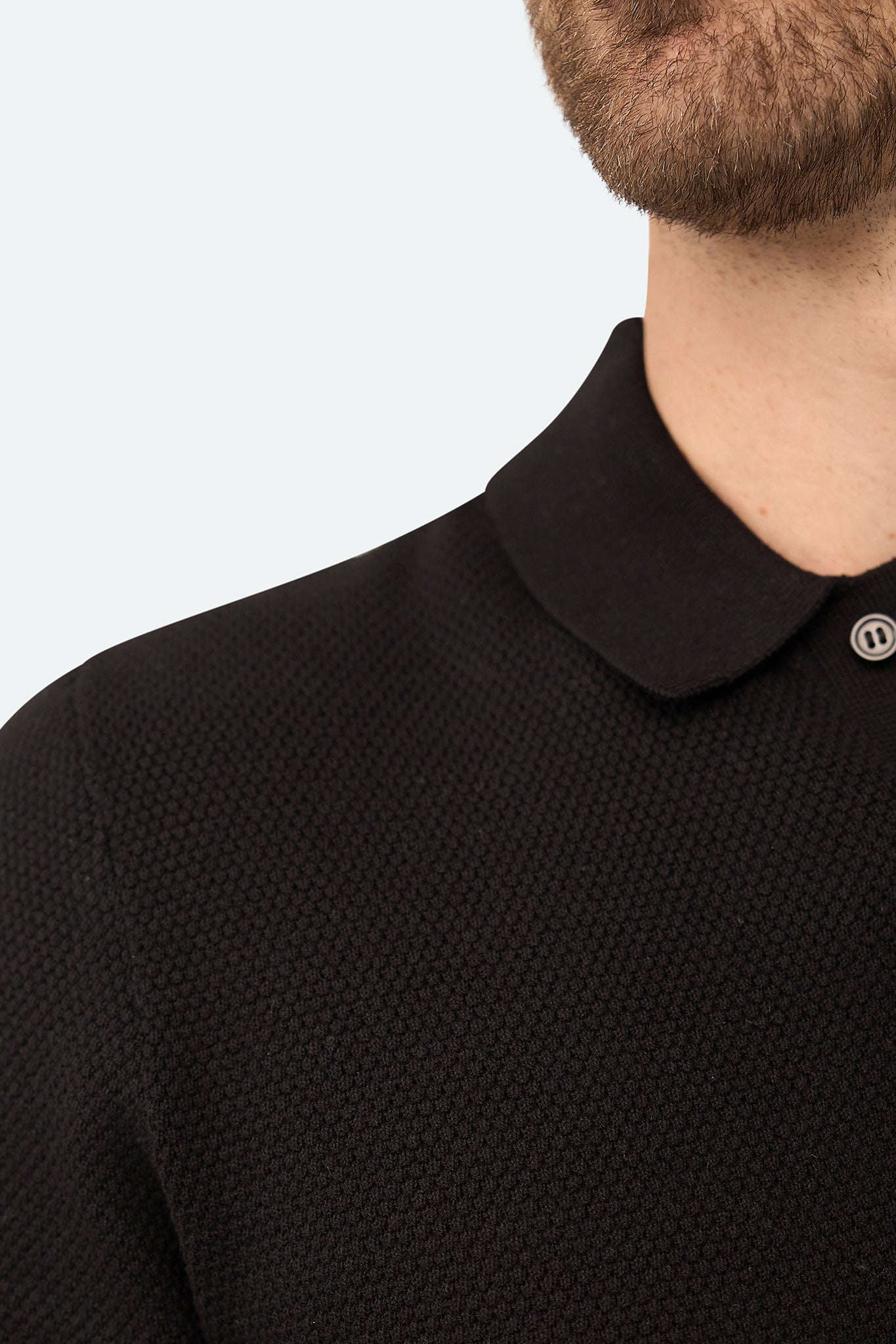 Waffle Polo Zenith Black