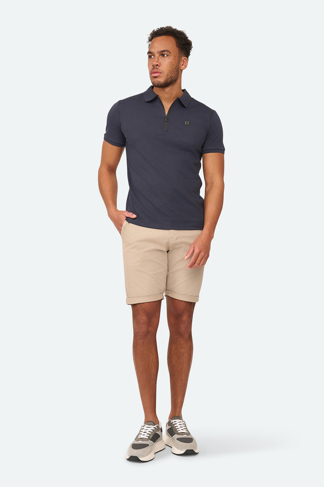 Kurzarm-Polo Olroy Navy