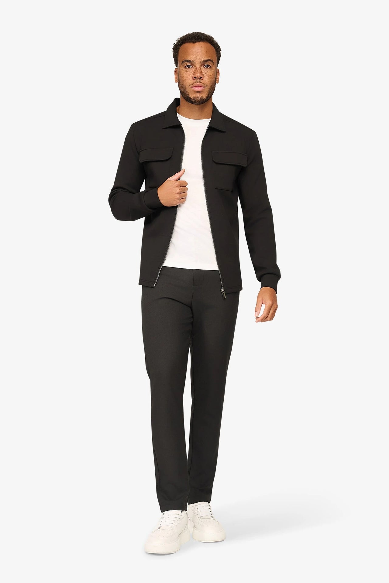 Craft Zipper Overshirt Schwarz