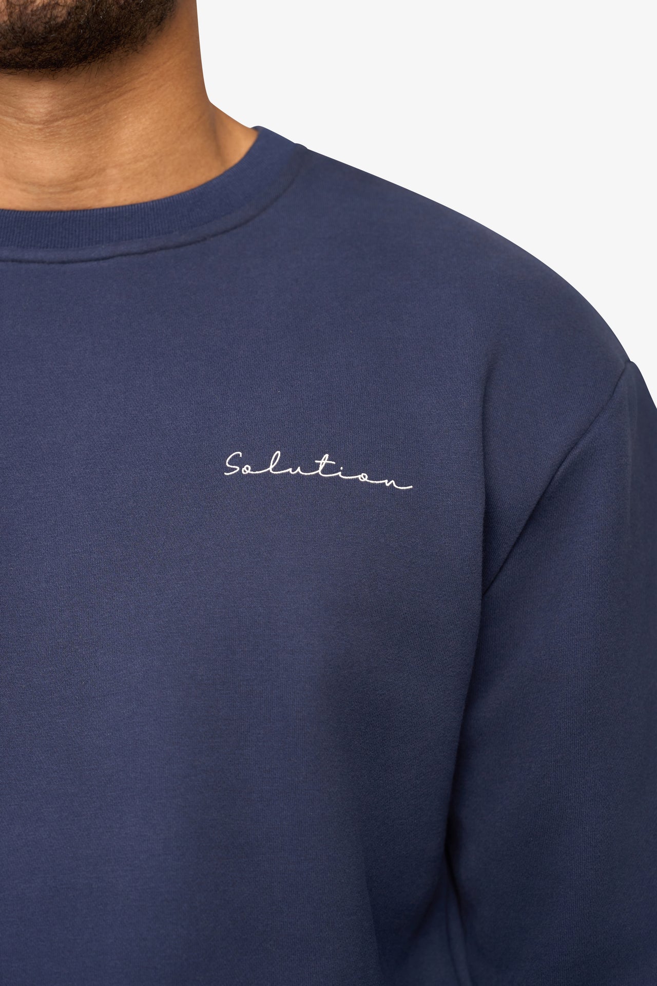 Essential Crewneck Navy