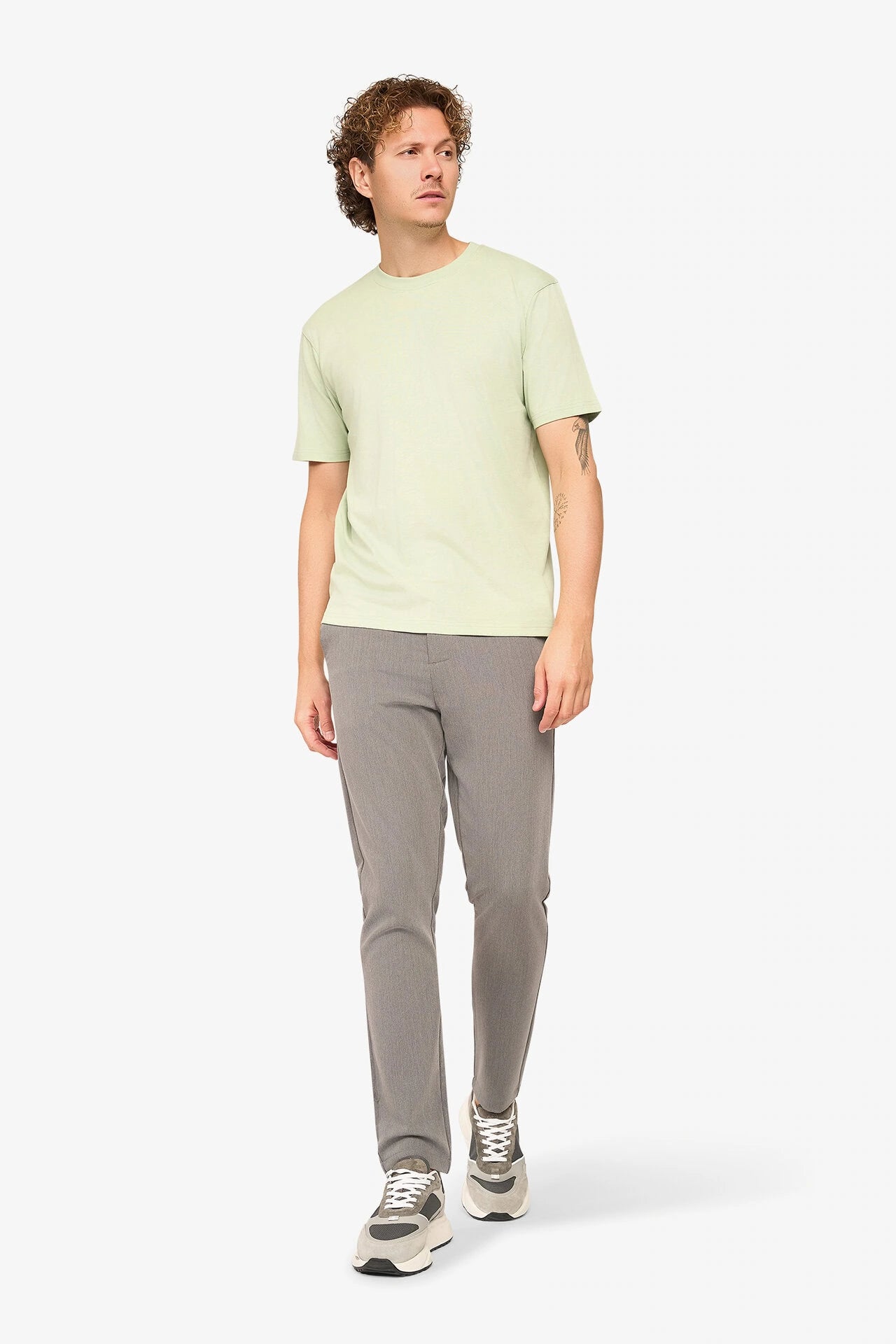 Alpha Basic T-Shirt Regular Fit Schwarz