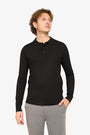 Langarm-Poloshirt Ralf Dark Navy