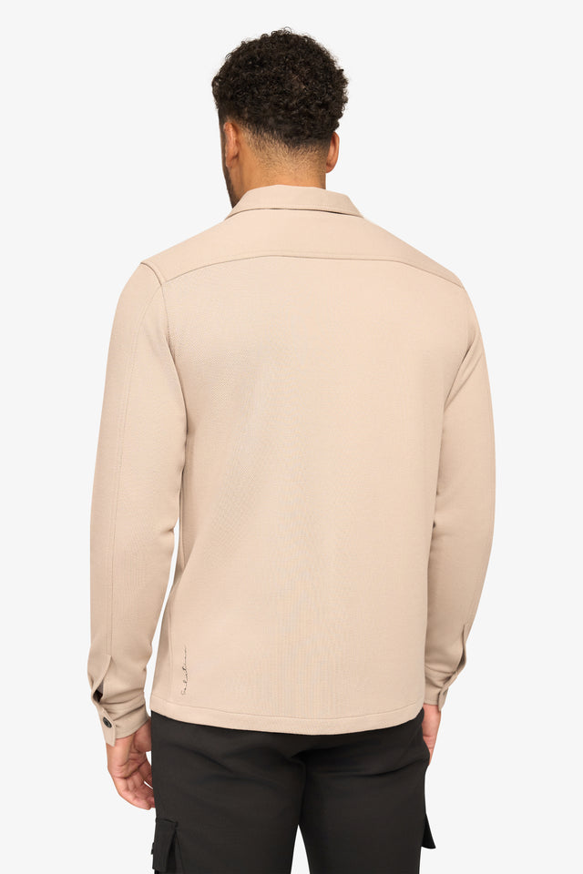 Element Zipper Overshirt Elfenbein