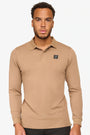 Uptown Longsleeve Polo Dusty Rose