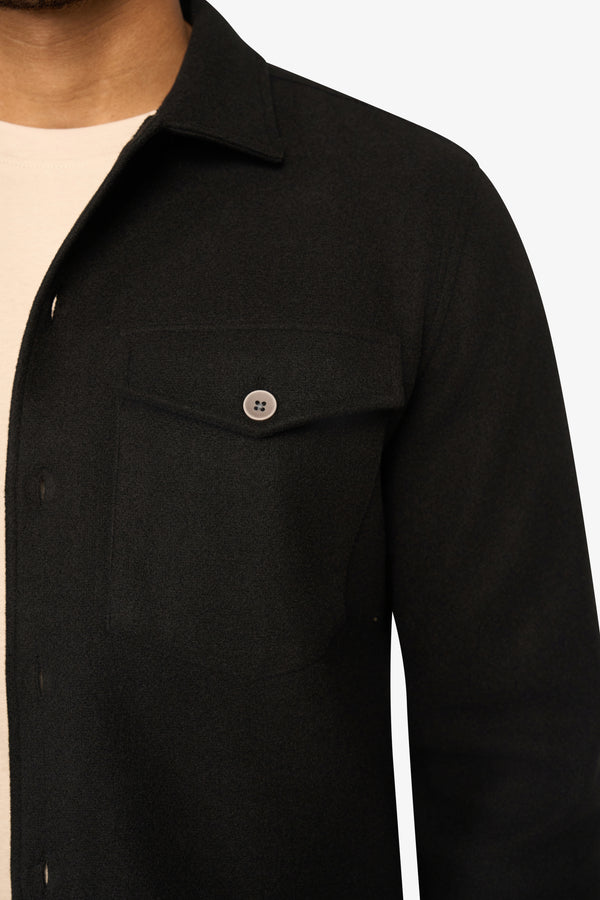 Majestic Overshirt Black