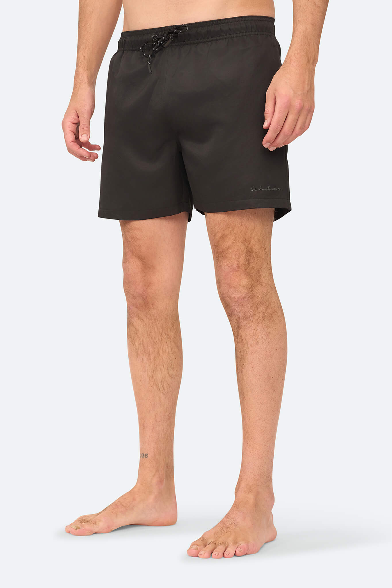 Essential Badeshorts Schwarz