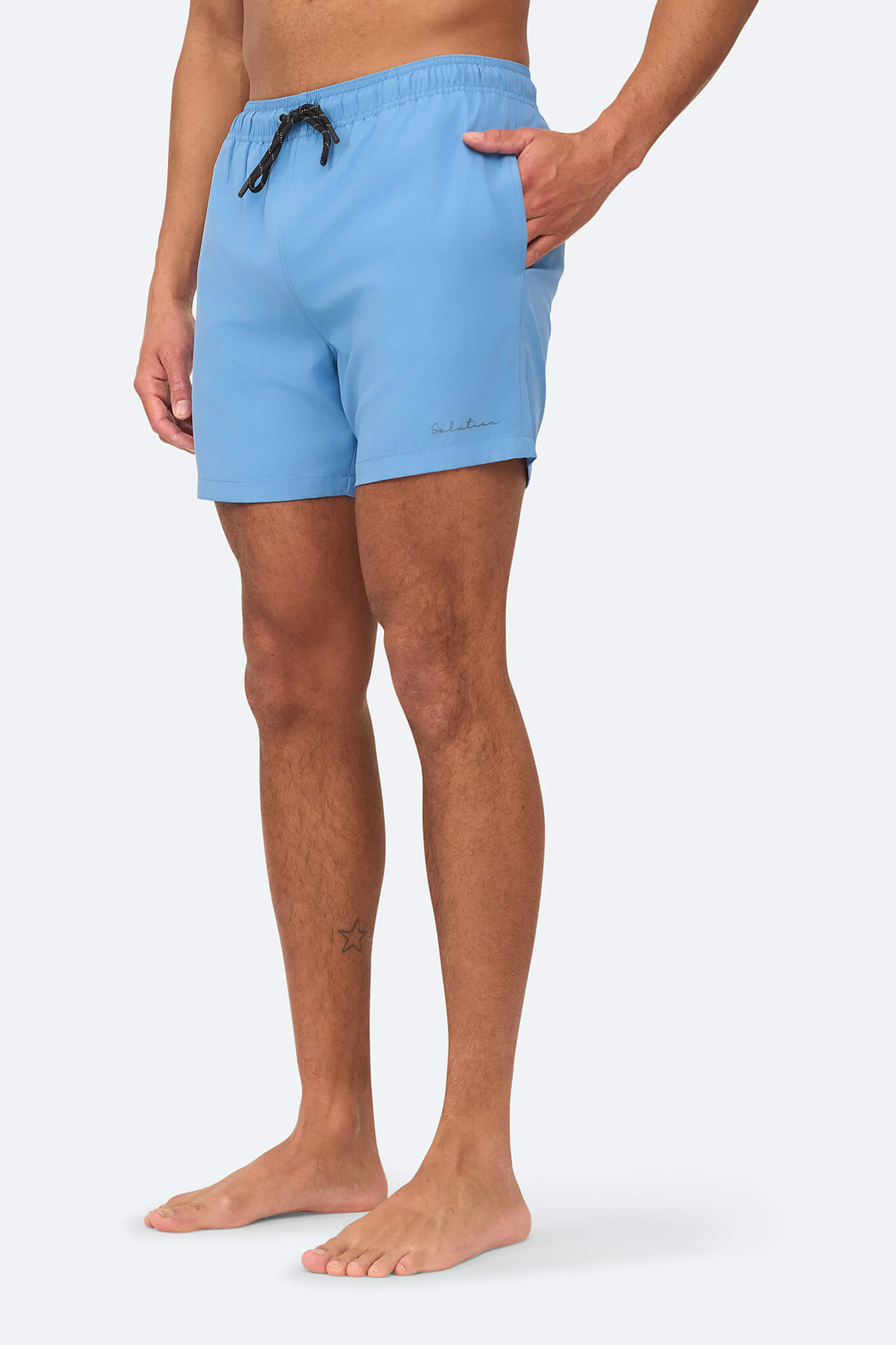 Essential Badeshorts Blauer Jasper