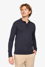 Langarm-Poloshirt Ralf Dark Navy