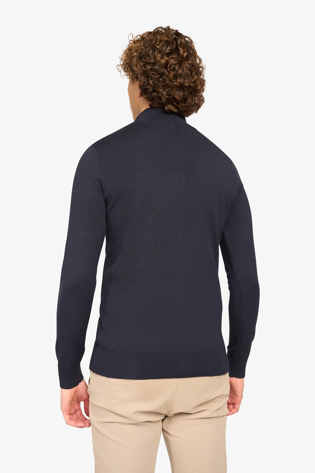 Reißverschlusspullover Simon Dark Navy