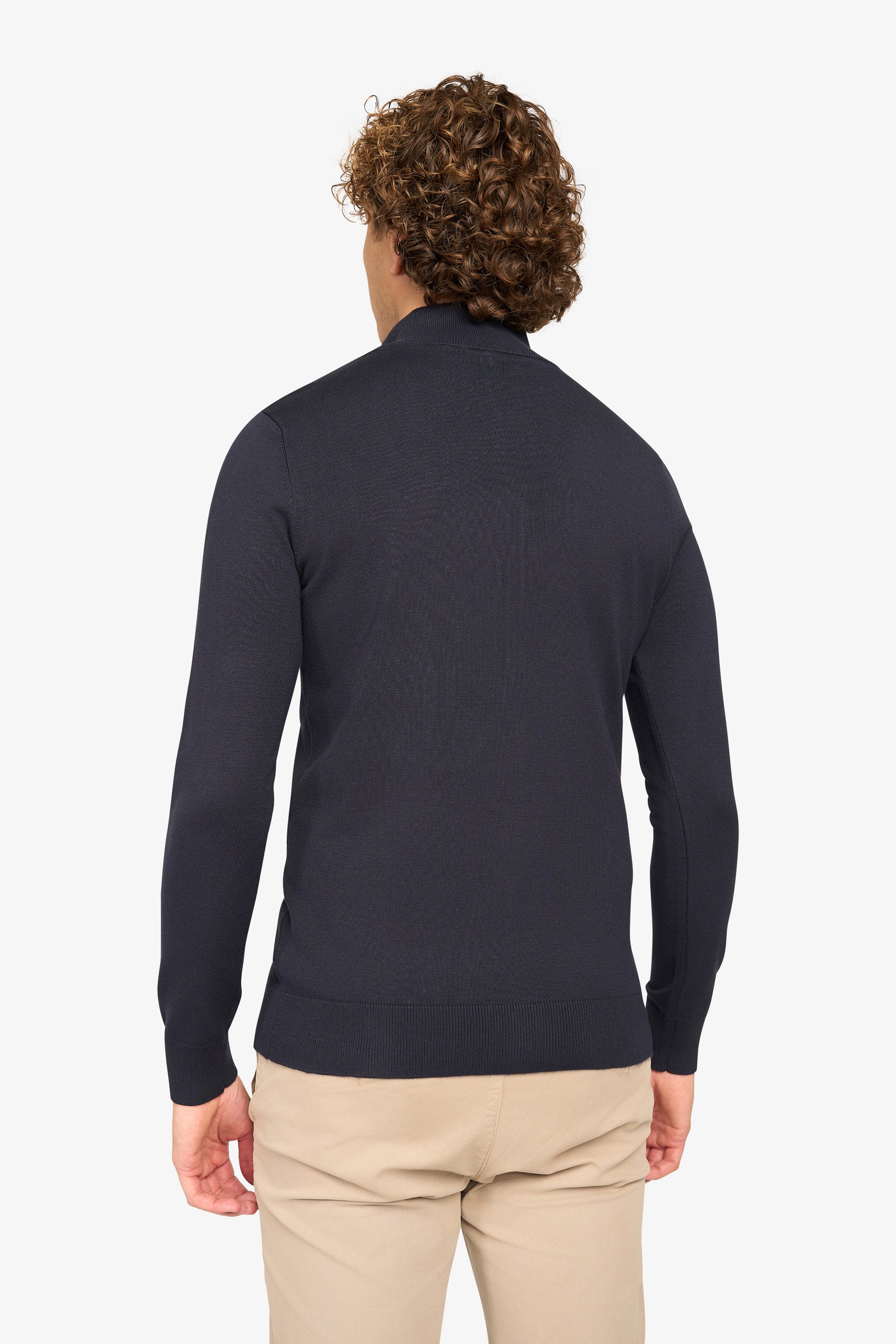 Reißverschlusspullover Simon Dark Navy