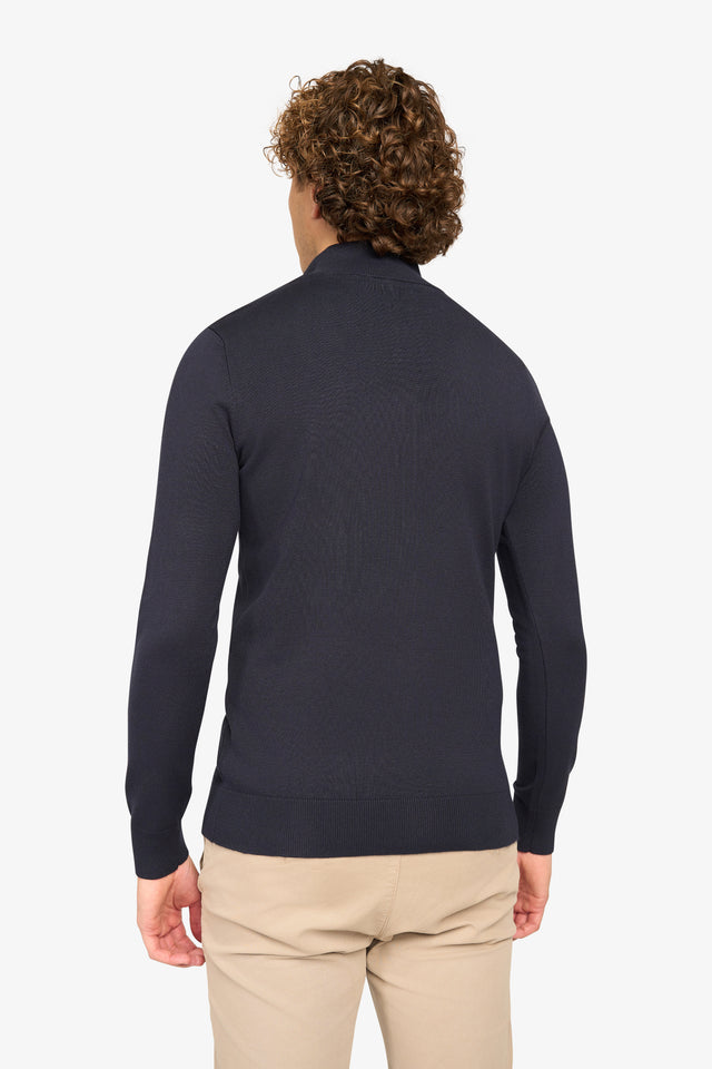 Reißverschlusspullover Simon Dark Navy