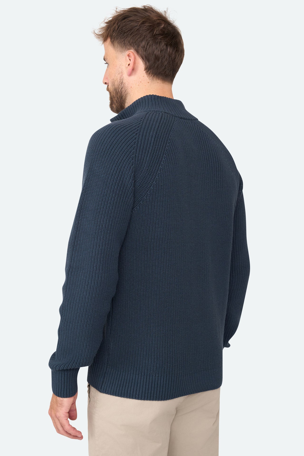 Reißverschlusspullover Menthon Navy